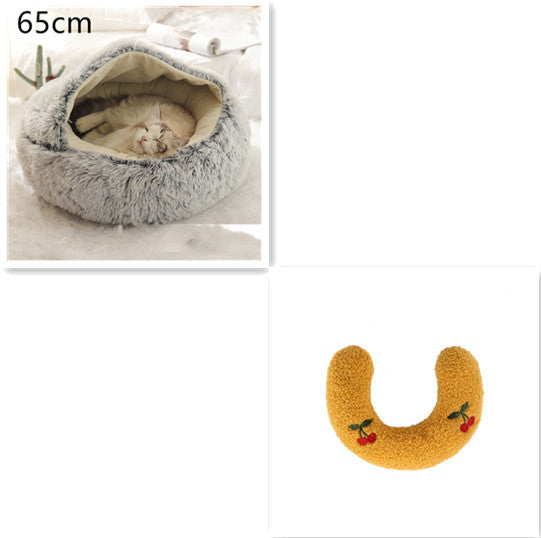 2-in-1 Pet Winter Bed