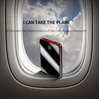 10,000mAh Quick Charge Power Bank with Dual USB