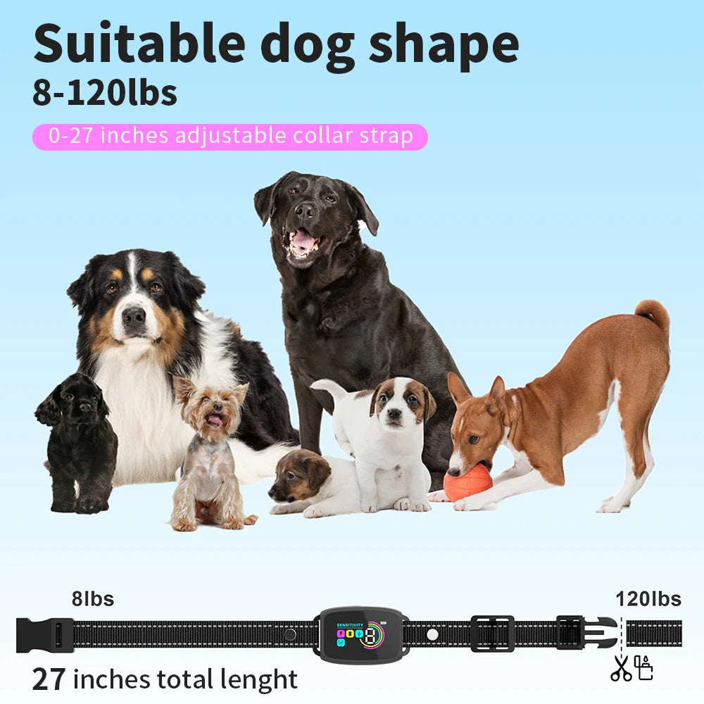 Smart Anti-Bark Rechargeable Dog Collar.