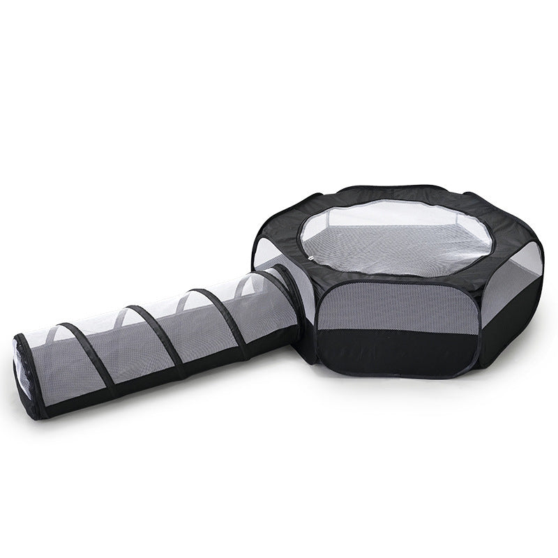Foldable Cat Tunnel: Space-Saving and Easy to Clean