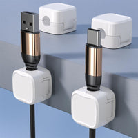Adjustable Magnetic Cable Clip for Under Desk Management