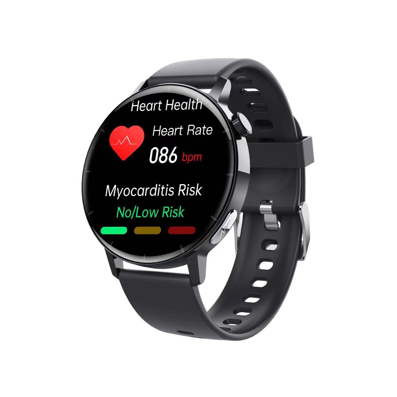 Smart Watch: Non-Invasive Health Tracker with Glucose & Vitals Monitoring