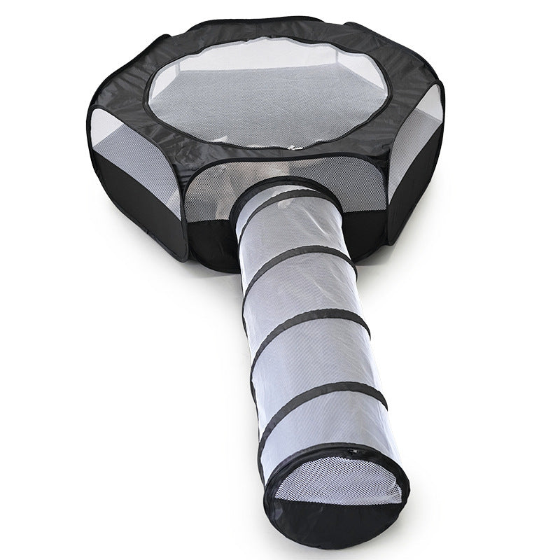 Foldable Cat Tunnel: Space-Saving and Easy to Clean