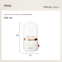 Desktop pen and makeup brush holder