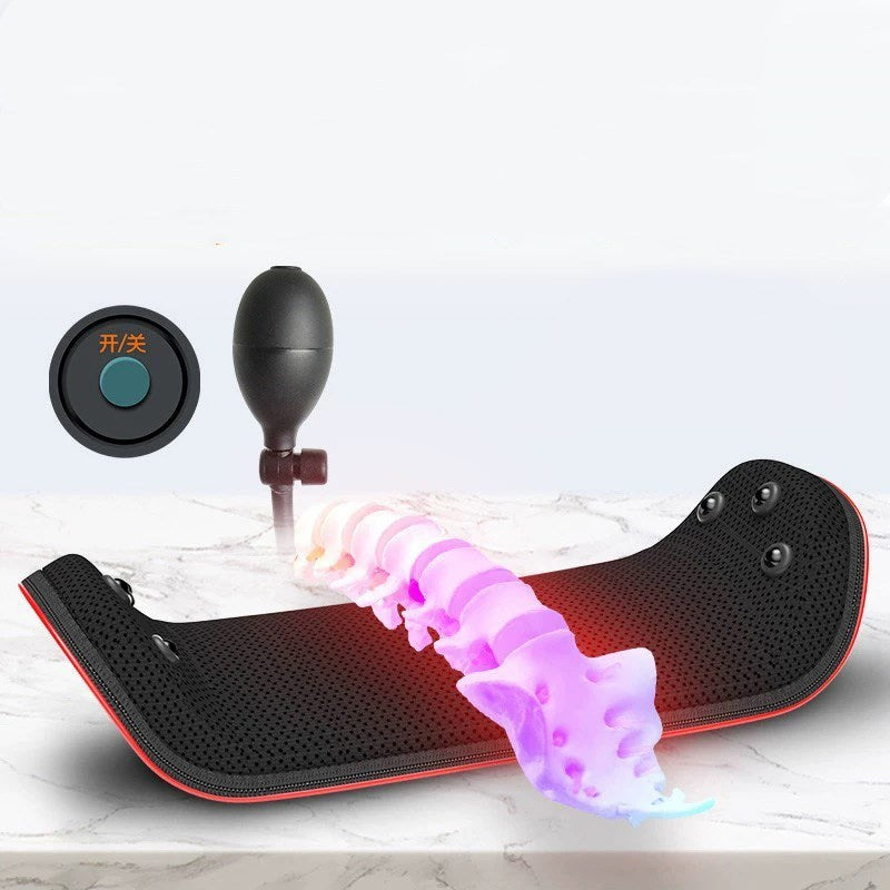 Electric Lumbar Traction Device with Vibration Massage