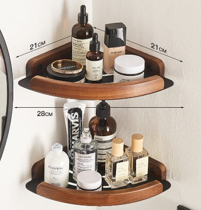 Solid Wood Towel Rack, No Drilling Required.