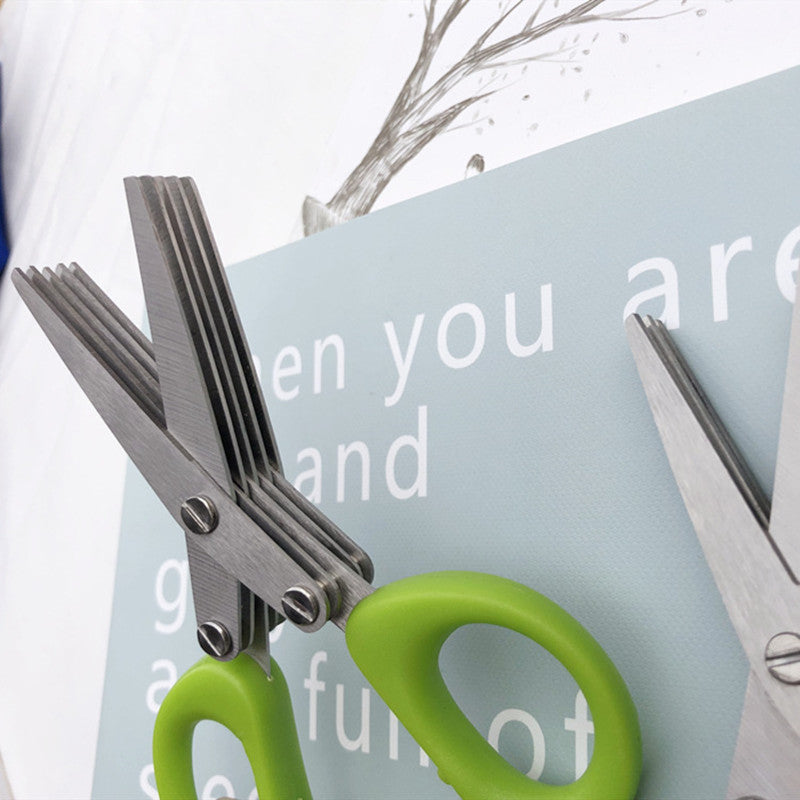 Multifunctional Stainless Steel Kitchen Scissors.