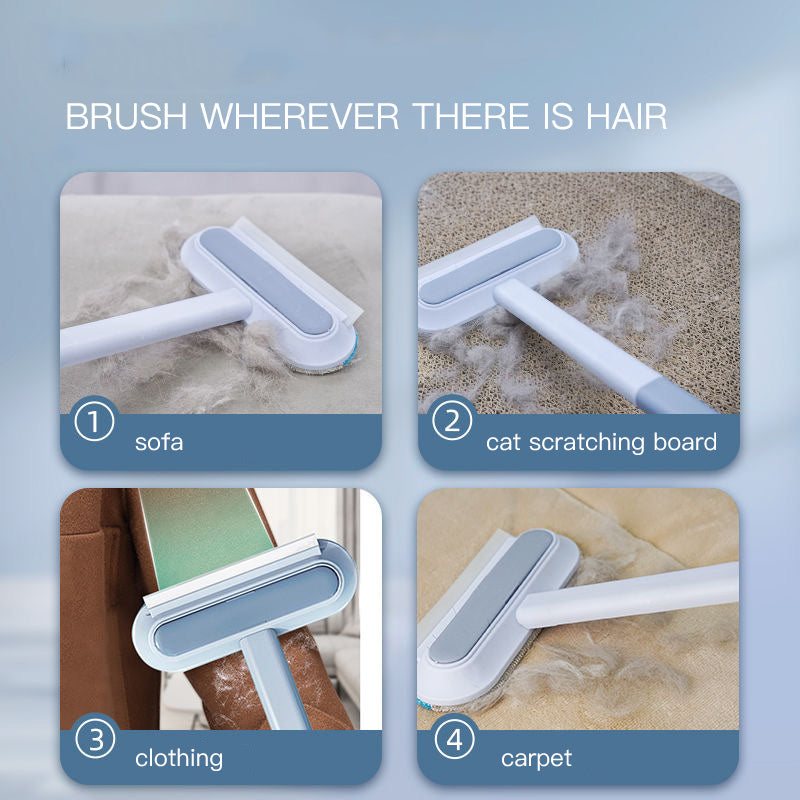 4-in-1 multifunctional pet hair removal brush