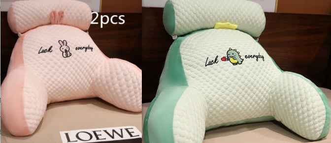 Soft Fluffy Triangle Reading Cushion