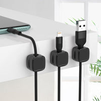 Adjustable Magnetic Cable Clip for Under Desk Management