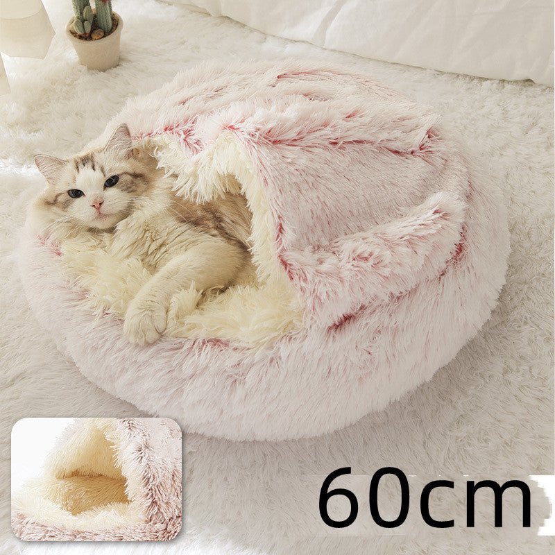 2-in-1 Pet Winter Bed