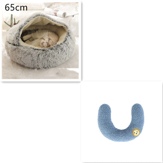 2-in-1 Pet Winter Bed