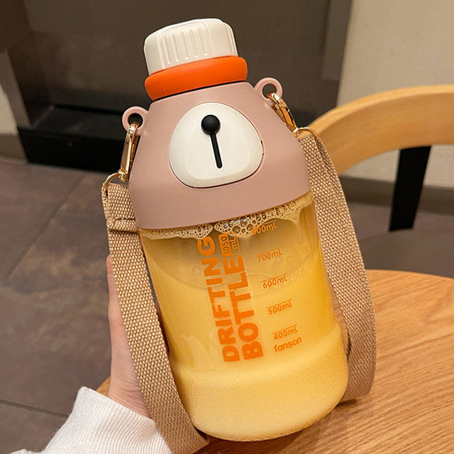 Cute Drifting Bear Space Cup