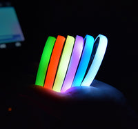 LED Light-Up Car Coaster: Solar & USB Charging