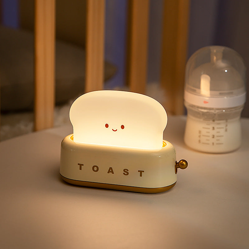 USB Charging LED Bread Night Light with Dimming and Timer