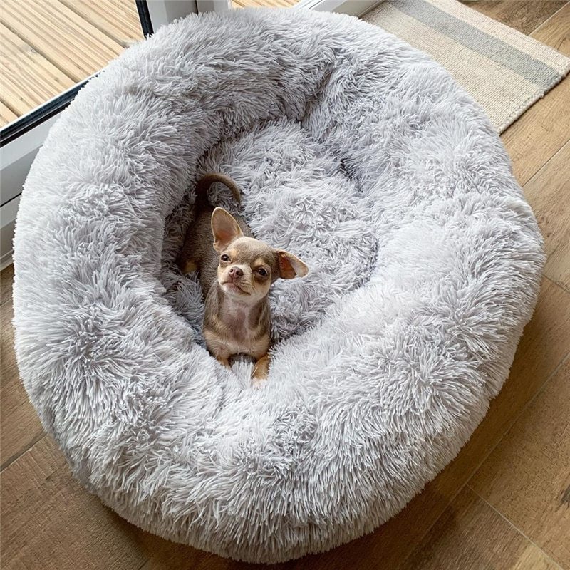 Super Soft Washable Plush Dog Bed.
