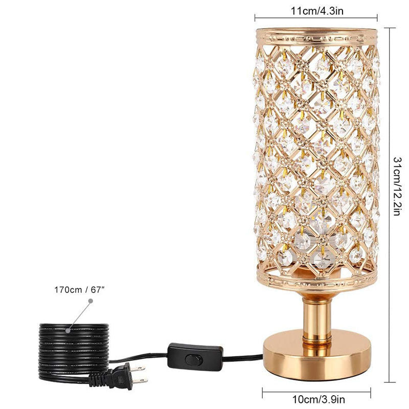 Modern Crystal Table Lamp