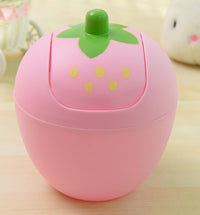 Cute girl-inspired paper basket with cover.