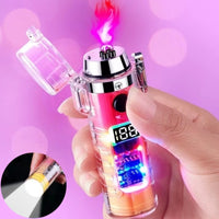 USB Charging Lighter with LED Color Display