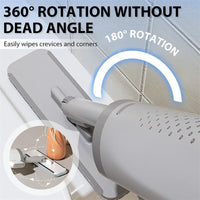 Rotatable self-squeeze mini mop.