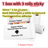 Portable Mini Thermal Label Printer: Bluetooth Connectivity