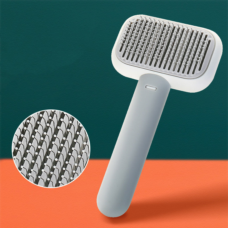 New stainless steel pet hair brush