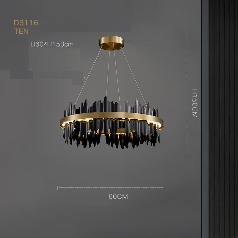 Postmodern Italian Luxury Chandelier.