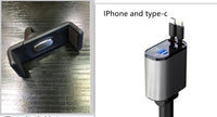 100W Super Fast Car Charger: USB and Type-C Adapter