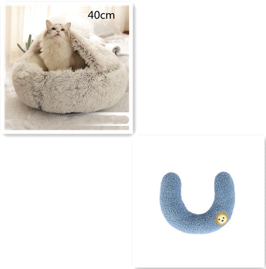 2-in-1 Pet Winter Bed