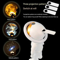 2024 Astronaut Star Projector Lamp with USB Charging