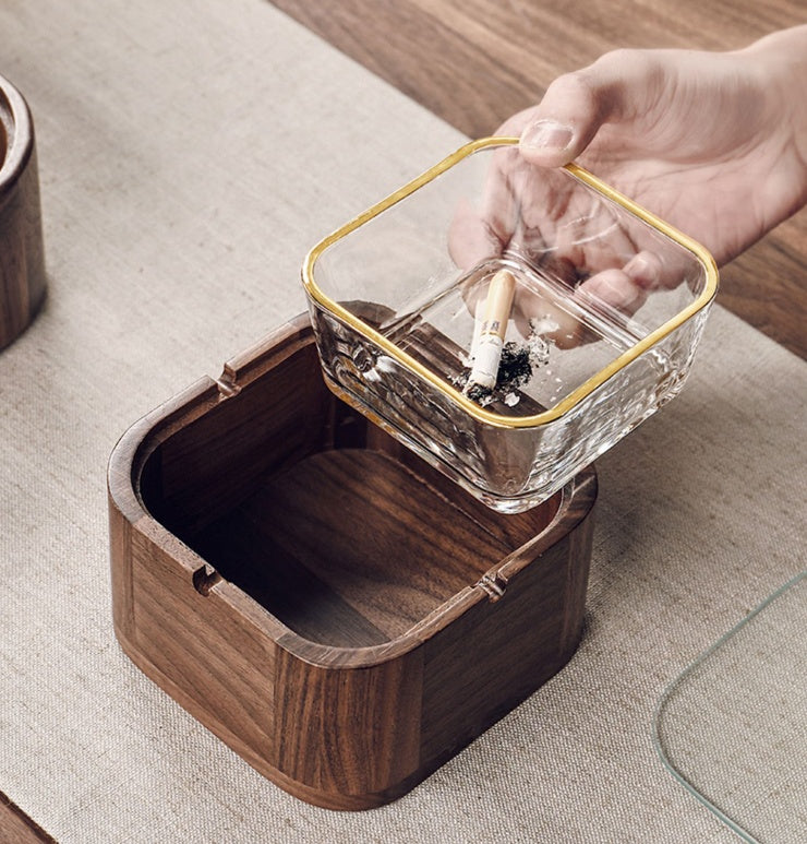Walnut Ashtray