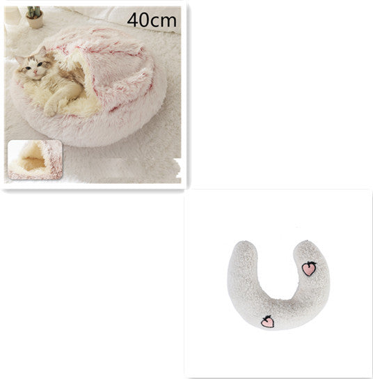 2-in-1 Pet Winter Bed