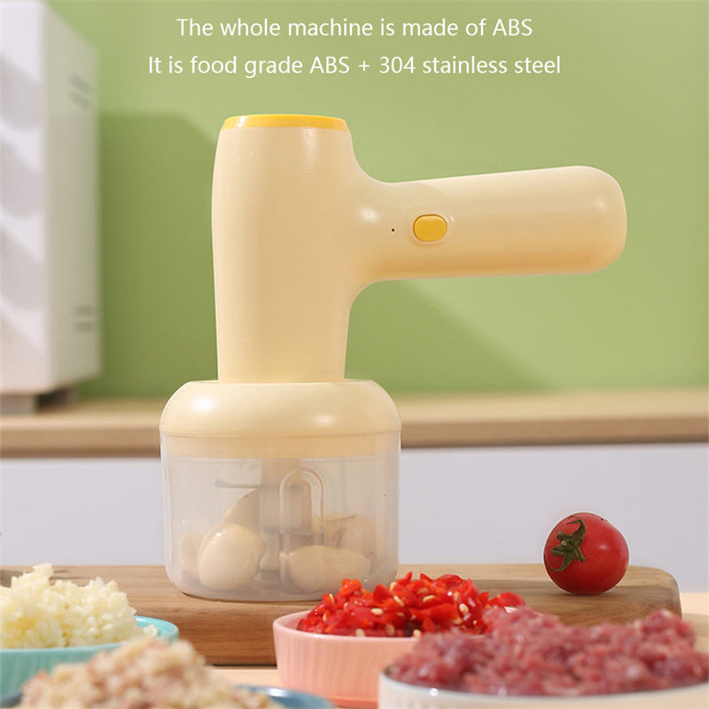 2-in-1 Electric Garlic Chopper