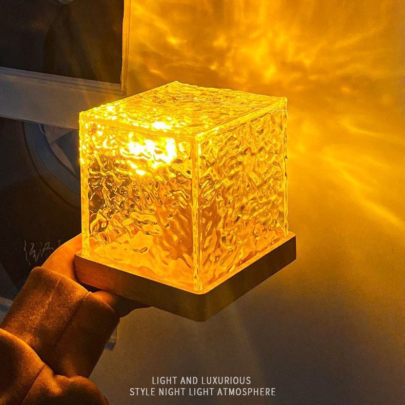 16-color LED water ripple lamp.