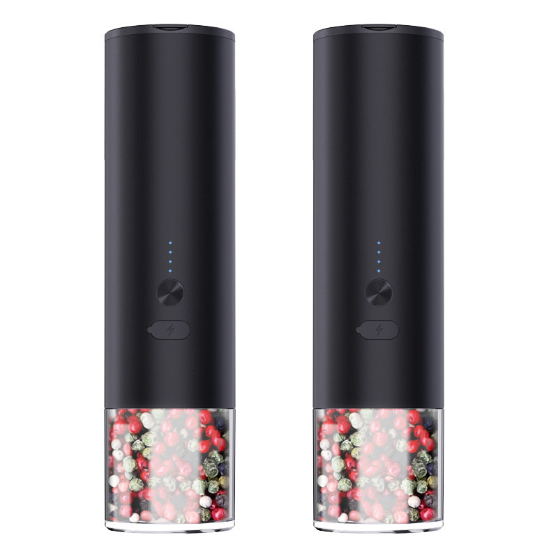 Rechargeable Electric Pepper and Salt Grinder Set