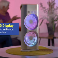 Double-Ended Spray Fan: Portable Air Cooler