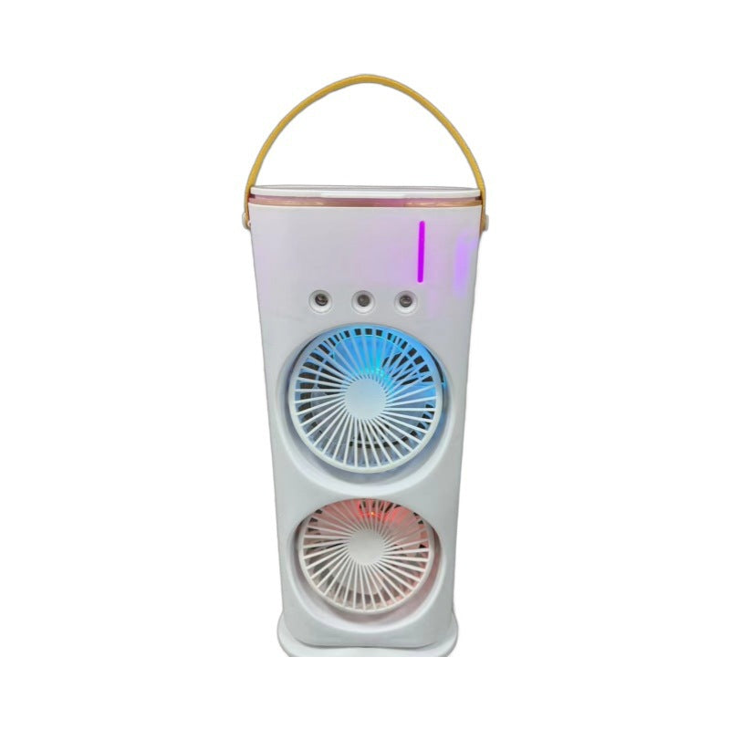 Double-Ended Spray Fan: Portable Air Cooler