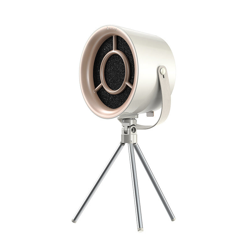 Portable desktop exhaust fan.