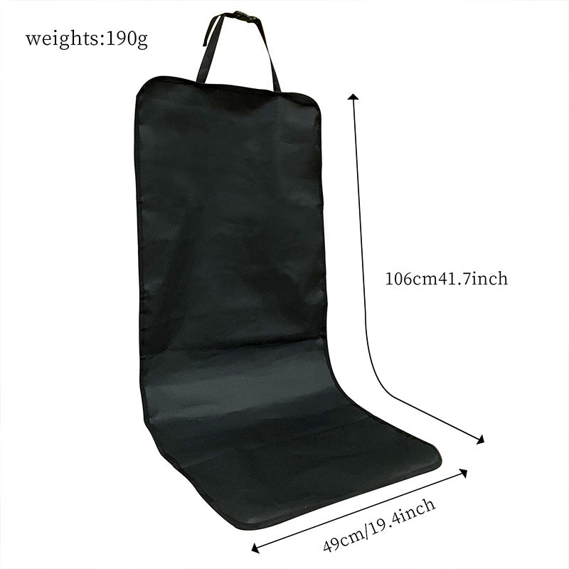 Waterproof pet car seat cover.