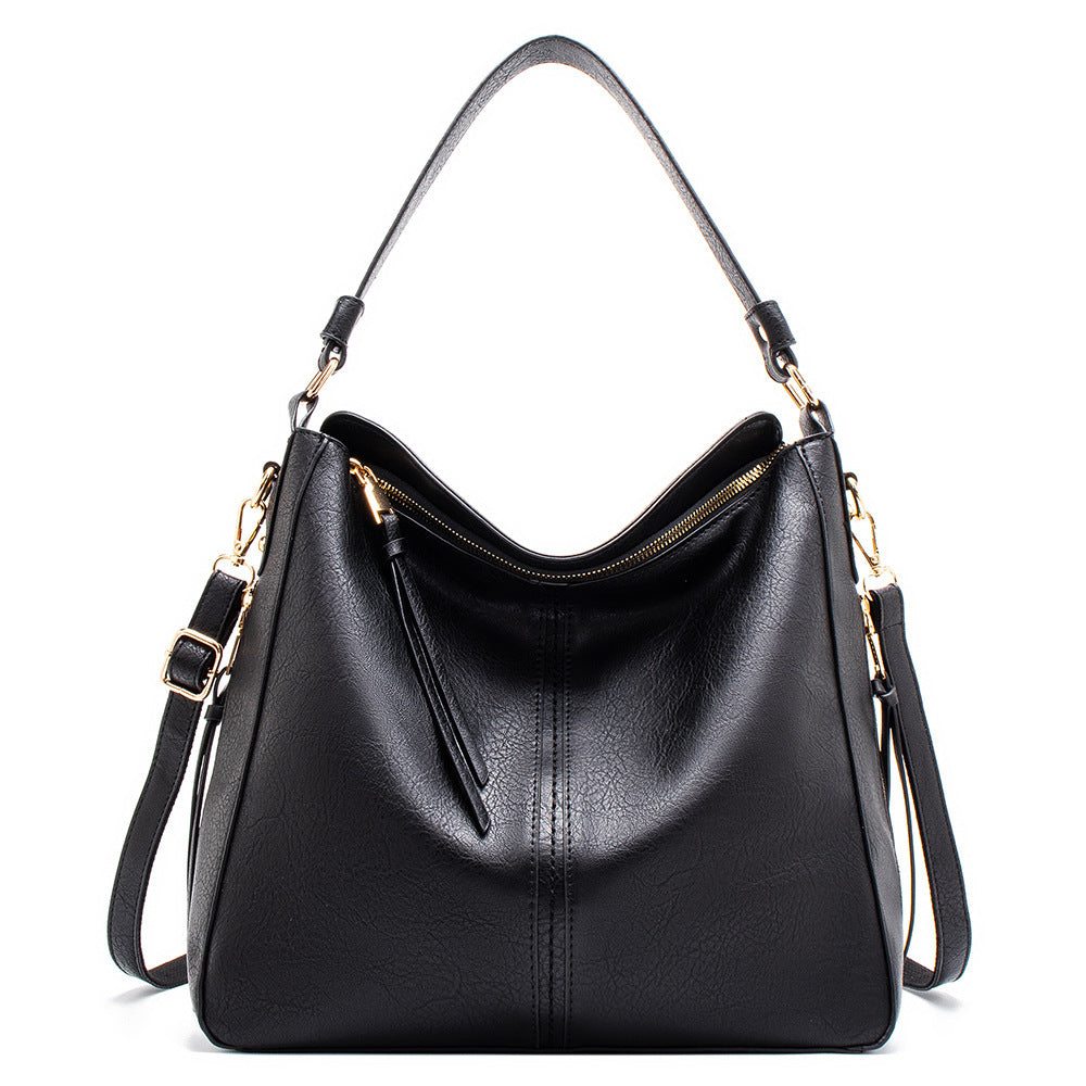 Women's High-Capacity Hobo Shoulder Bag