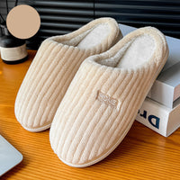 Winter Non-Slip Cotton Slippers