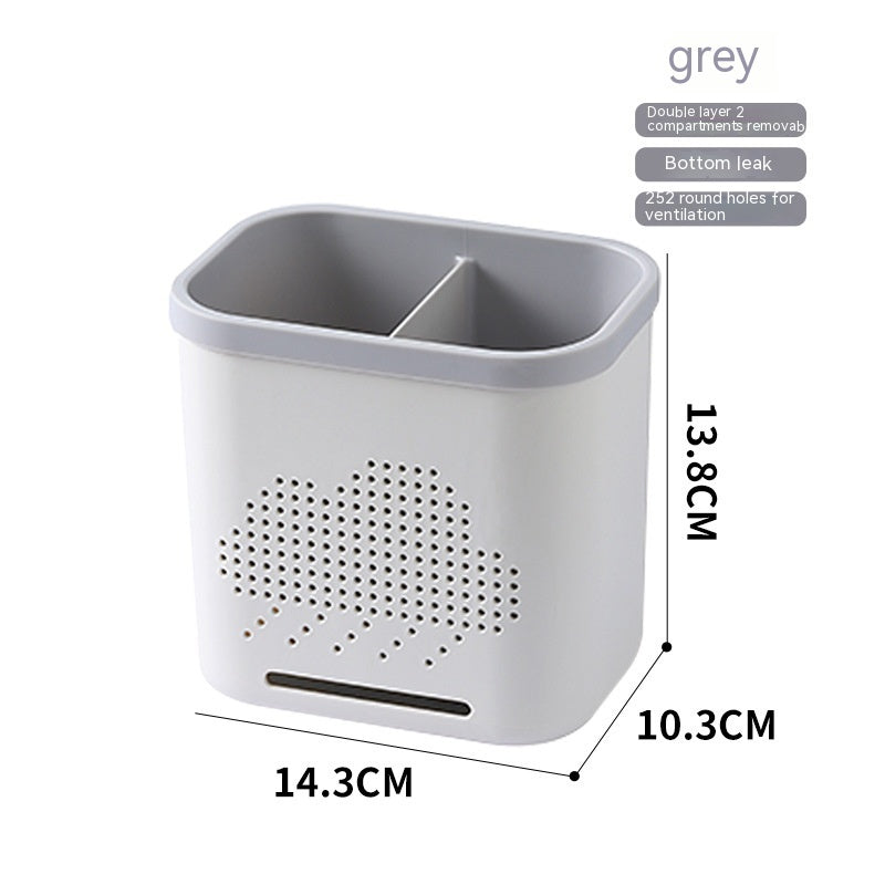 Multifunctional kitchen chopsticks holder.
