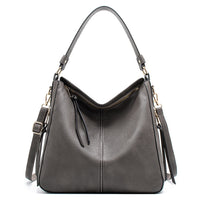 Women's High-Capacity Hobo Shoulder Bag