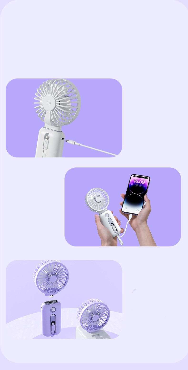 Dual-Use Mini Fan