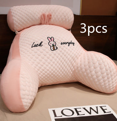 Soft Fluffy Triangle Reading Cushion