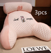 Soft Fluffy Triangle Reading Cushion