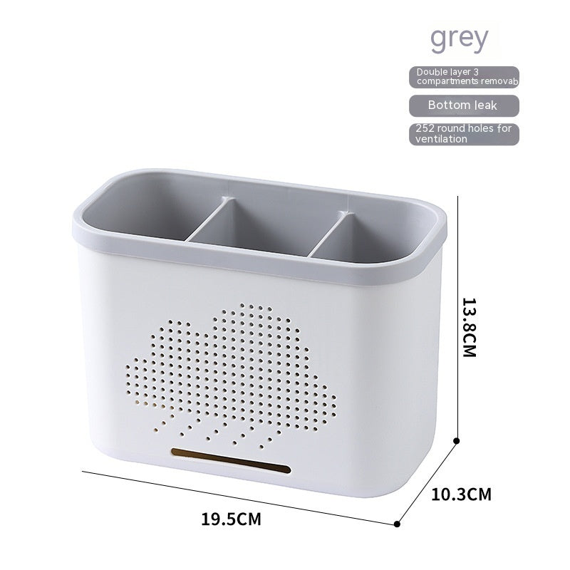 Multifunctional kitchen chopsticks holder.