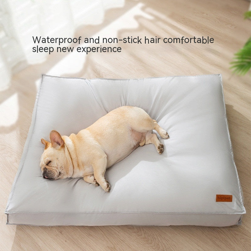 Waterproof pet bed.