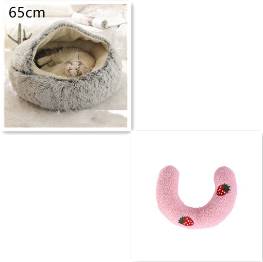 2-in-1 Pet Winter Bed