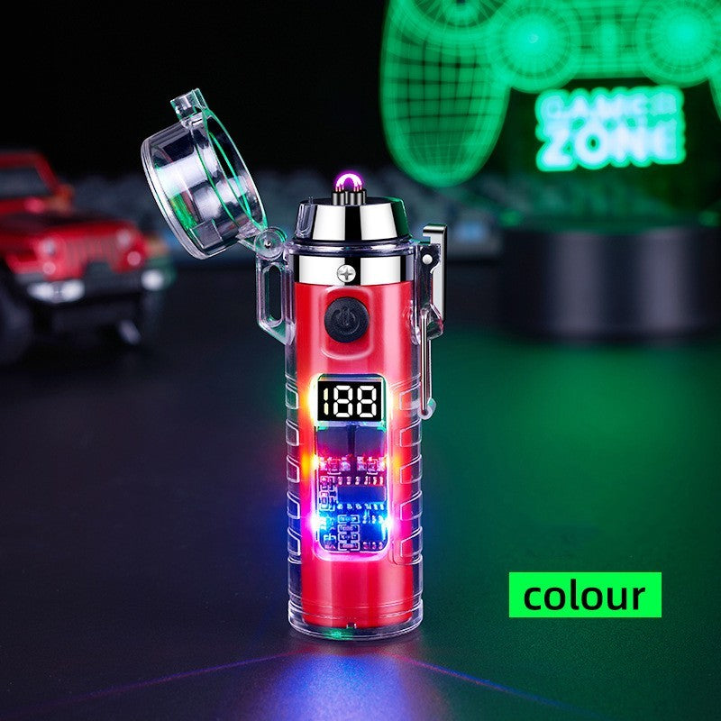 USB Charging Lighter with LED Color Display